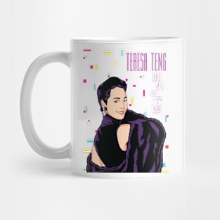 テレサ・テン- 別れの予感  / Wakareno Yokan - Teresa Teng Fanart Mug